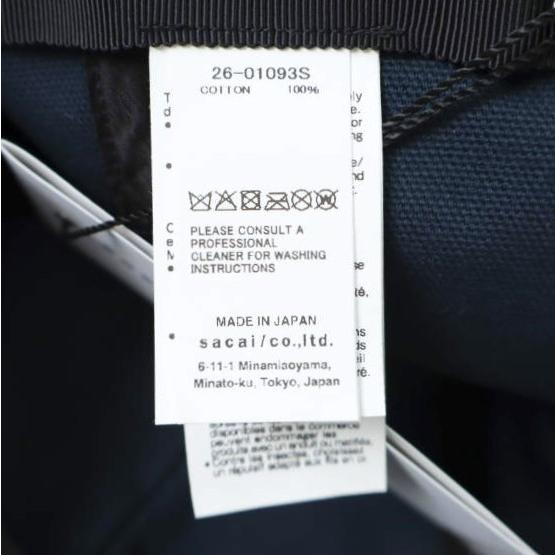 sacai x carhartt WIP サカイ カーハート ワークインプログレス 26SS 別注 Duck Cap ダック ベースボールキャップ 26-01093S Blue 6パネル |  | 09