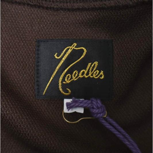 新品 Needles x City Lights : Donuts ニードルス シティライツ ドーナツ Track Jacket - Poly Smooth トラックジャケット QV1900 L BROWN |  | 04
