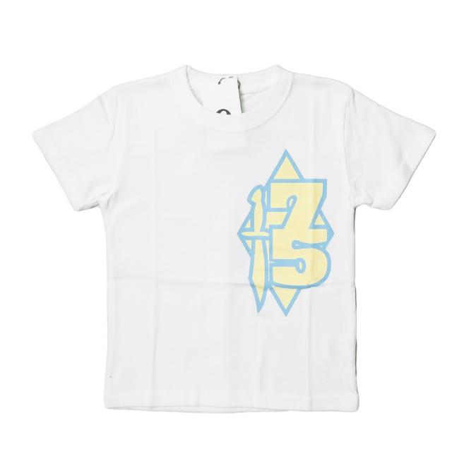 グッドイナフ GOODENOUGH PRINT TEE - 75 (KIDS) プリントTシャツ GEK-177018 L(KIDS)6歳〜7歳 (115〜125cm) ホワイト 子供服 トップス | 