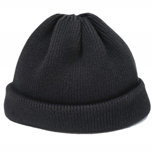 crepuscule クレプスキュール Knit Cap ロールニットキャップ ONE SIZE BLACK ビーニー ワッチキャップ ニット帽 帽子 g28353 |  | 02