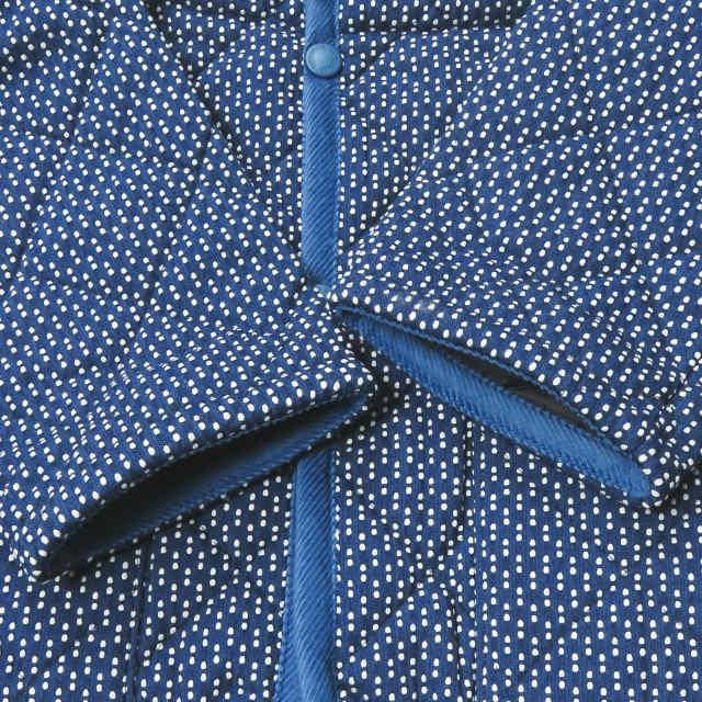 クオン ラベンハム KUON x LAVENHAM 19AW 別注 イギリス製 RAYDON レイドン 藍染刺し子キルティングジャケット 1902-JK01 M ブルー 中綿 コート アウター |  | 04