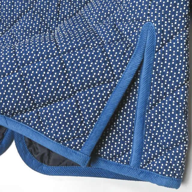 クオン ラベンハム KUON x LAVENHAM 19AW 別注 イギリス製 RAYDON レイドン 藍染刺し子キルティングジャケット 1902-JK01 M ブルー 中綿 コート アウター |  | 07