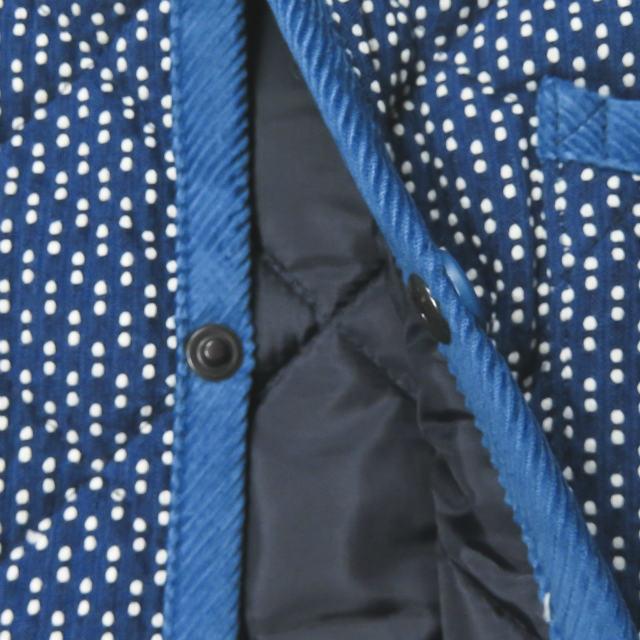 クオン ラベンハム KUON x LAVENHAM 19AW 別注 イギリス製 RAYDON レイドン 藍染刺し子キルティングジャケット 1902-JK01 M ブルー 中綿 コート アウター |  | 09