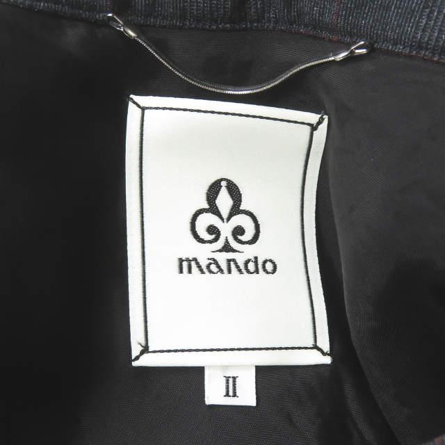 新品 mando マンド 19AW PE/RY CHECK COVERALL JACKET ポリエステルレーヨン グレンチェックカバーオール 9394-003 2 ジャケット g3003 |  | 02