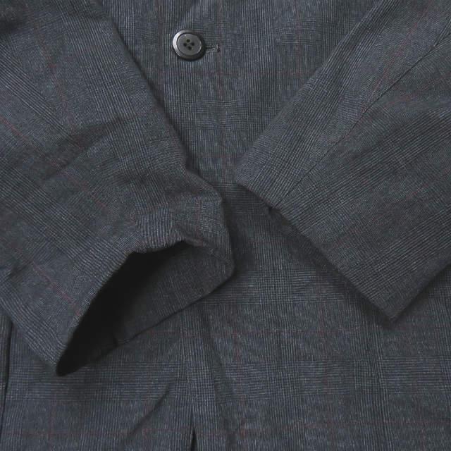 新品 mando マンド 19AW PE/RY CHECK COVERALL JACKET ポリエステルレーヨン グレンチェックカバーオール 9394-003 2 ジャケット g3003 |  | 06