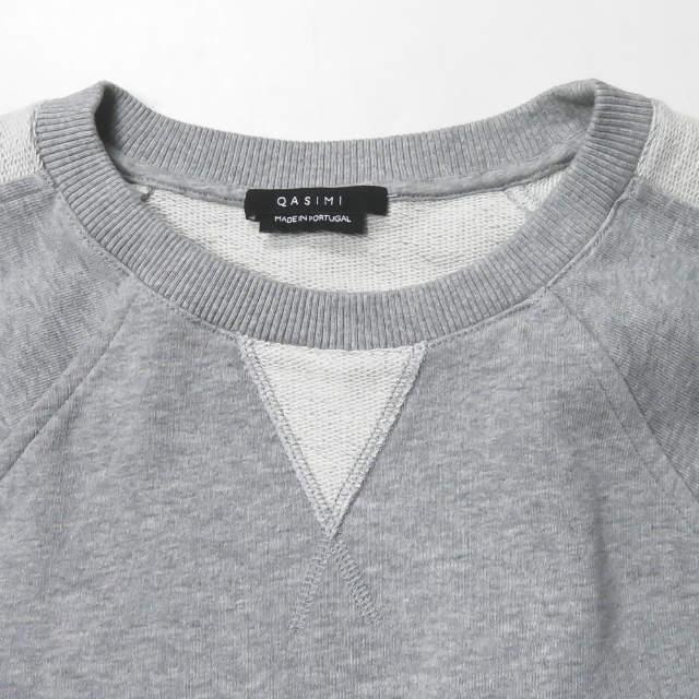 新品 QASIMI カシミ 19SS HARROUDA - SWEATSHIRT WITH DRAWSTRING ドローストリングスウェット JE02 S グレー トレーナー トップス g3007 |  | 03