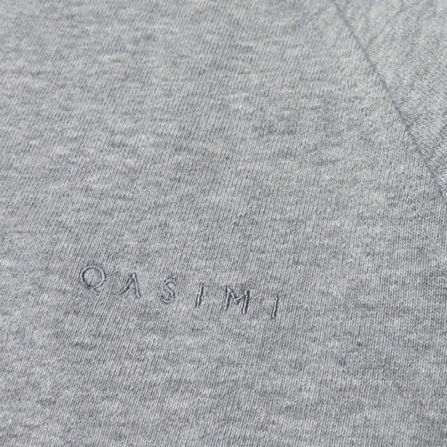 新品 QASIMI カシミ 19SS HARROUDA - SWEATSHIRT WITH DRAWSTRING ドローストリングスウェット JE02 S グレー トレーナー トップス g3007 |  | 04