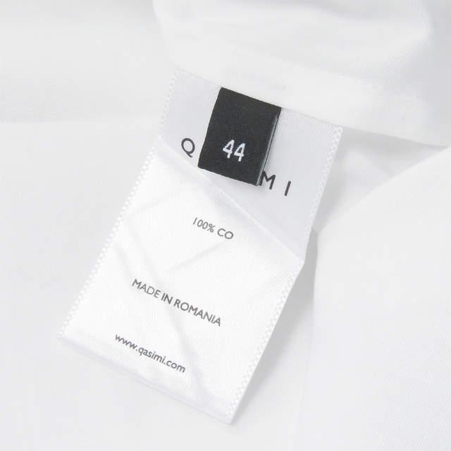 新品 QASIMI カシミ 20SS SAMA POPLIN WRAP SHIRT コットンポプリンラップシャツ SH13 44 ホワイト ノーカラー プルオーバー g3009 |  | 06
