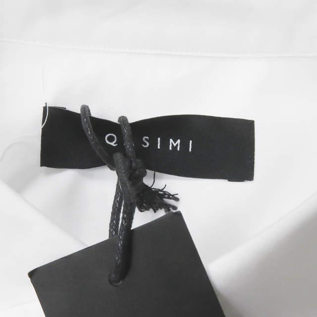 新品 QASIMI カシミ 20SS SOOK POPLIN BIB SHIRT メッシュライナーノースリーブシャツ SH11 44 ホワイト ベスト トップス g3012 |  | 02