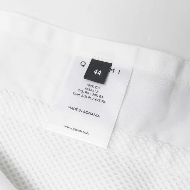 新品 QASIMI カシミ 20SS SOOK POPLIN BIB SHIRT メッシュライナーノースリーブシャツ SH11 44 ホワイト ベスト トップス g3012 |  | 08