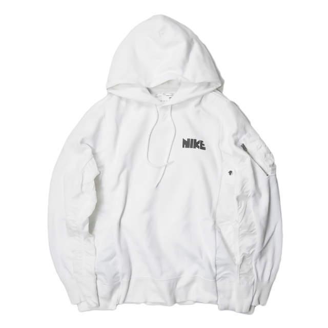 sacai x NIKE サカイ ナイキ 20AW 別注 NRG HOODY 再構築プルオーバー