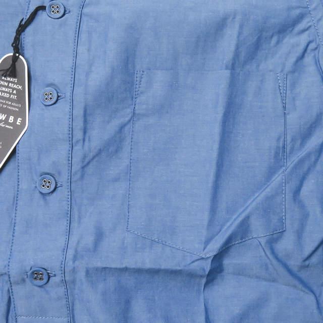 新品 SLOWBE スローブ S/S SLEEP SHIRTS スリーピングシャツ TS-16S-1003 2 ブルー 半袖 プルオーバー ベースボールシャツ パジャマ g3056 |  | 05