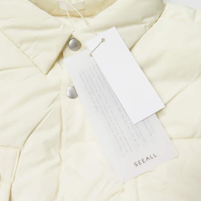 ジャケット・アウター SEEALL 20AW OVERSIZED PADDED SHIRTS SEEALL 20AW OVERSIZED PADDED SHIRTS