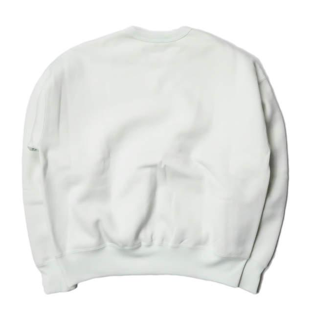 新品 AURALEE オーラリー 19AW BAGGY POLYESTER SWEAT V-NECK P/O バギースウェットVネックプルオーバー A9AV07PU 1 MINT GREEN g3148 |  | 01