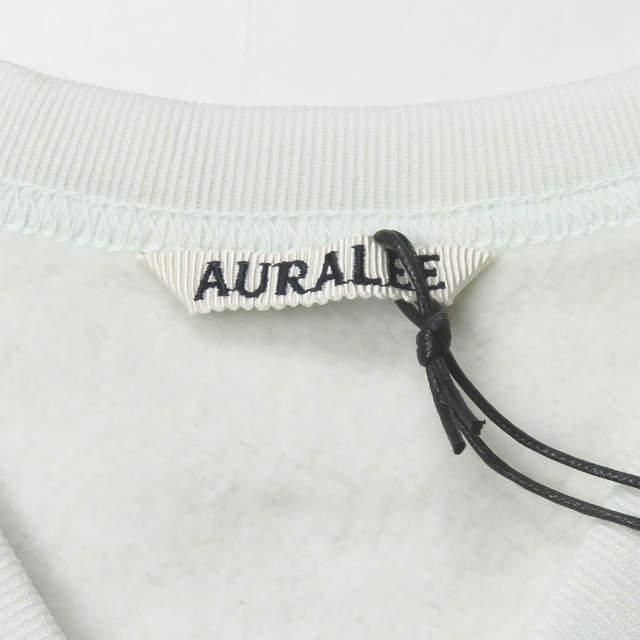 新品 AURALEE オーラリー 19AW BAGGY POLYESTER SWEAT V-NECK P/O バギースウェットVネックプルオーバー A9AV07PU 1 MINT GREEN g3148 |  | 02