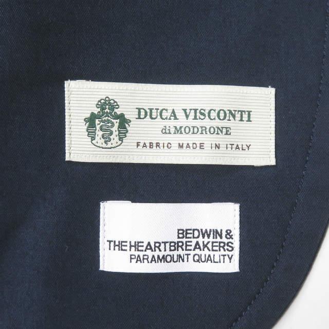 新品 BEDWIN ＆ THE HEARTBREAKERS ベドウィン 3B CHINO TAYLOR JACKET MICHAEL ストレッチチノ テーラードジャケット 2 ネイビー g3167 |  | 09