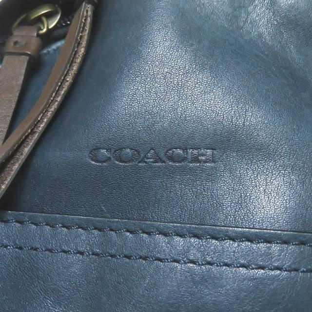 COACH コーチ レザーボディバッグ M1373-70796 ネイビー/ブラック スリングバッグ ウエストバッグ カバン g3215 |  | 03