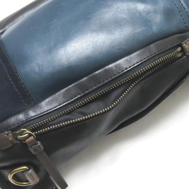 COACH コーチ レザーボディバッグ M1373-70796 ネイビー/ブラック スリングバッグ ウエストバッグ カバン g3215 |  | 04