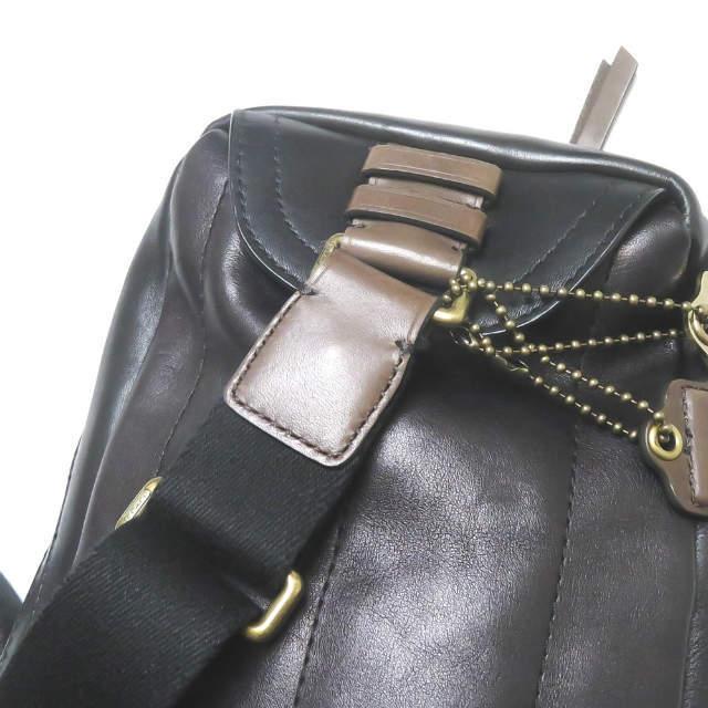 COACH コーチ レザーボディバッグ M1373-70796 ネイビー/ブラック スリングバッグ ウエストバッグ カバン g3215 |  | 07