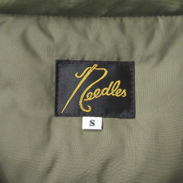 Needles ニードルス 日本製 Stand Collar Down Coat - Wax Needles ニードルス 日本製 Stand Collar Down Coat - Wax