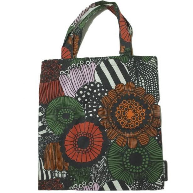 marimekko マリメッコ Siirtolapuutarha トートバッグ マルチカラー シイルトラプータルハ ハンドバッグ エコバッグ カバン g3349 | 