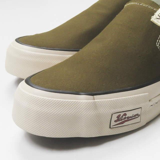 新品 visvim ビズビム 19AW SKAGWAY SLIP-ON PATTEN キャンバス 