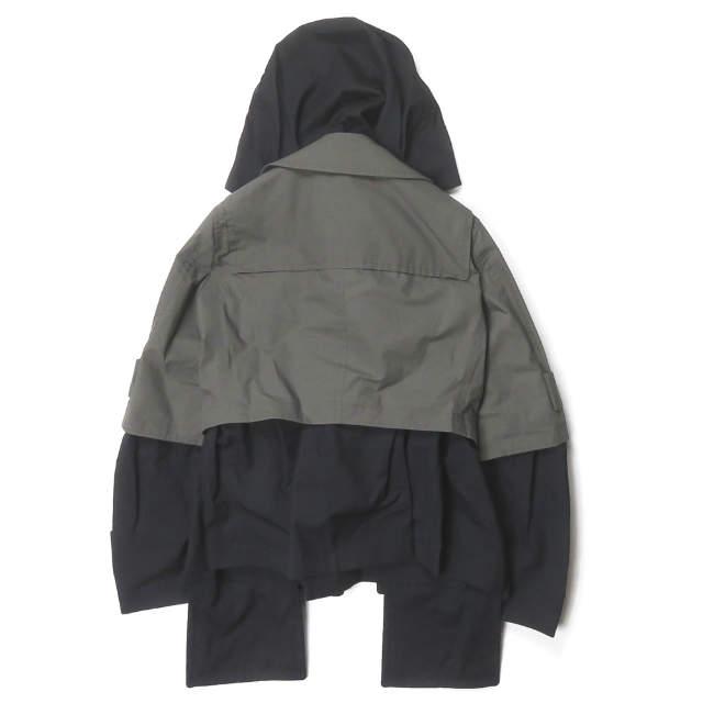 新品 kolor カラー 21SS 日本製 Layered Duffle Coat レイヤード 新品 kolor カラー 21SS 日本製 Layered Duffle Coat レイヤード