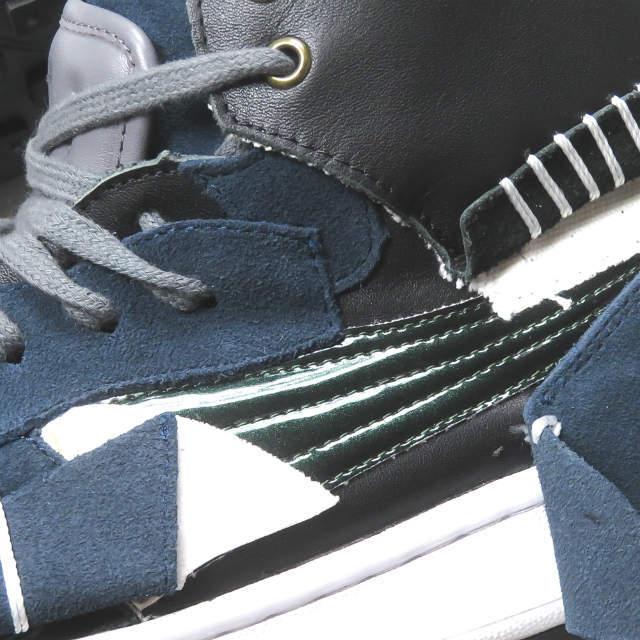 新品 kolor カラー 21SS スウェード×スムース ハイカットスニーカー 21SCM-A02502 26.5cm Navy/Black スニーカー シューズ g3398 |  | 08