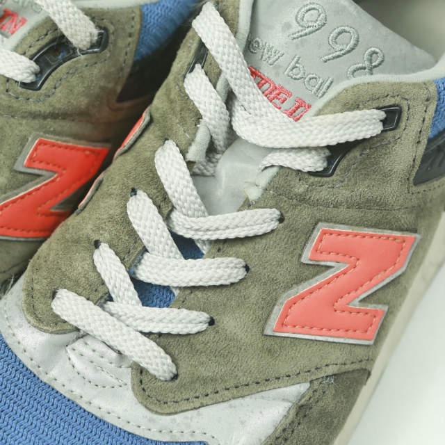 NEW BALANCE x J.CREW ニューバランス ジェイクルー 別注 アメリカ製 M998JC3 US9.5D(27.5cm) オリーブ Made In USA スニーカー g3429｜looponline｜06