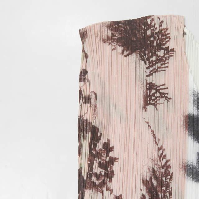 PLEATS PLEASE プリーツプリーズ 日本製 フラワープリント プリーツノースリーブワンピース PP43-JT577 3 マルチカラー チュニック g3490 |  | 04