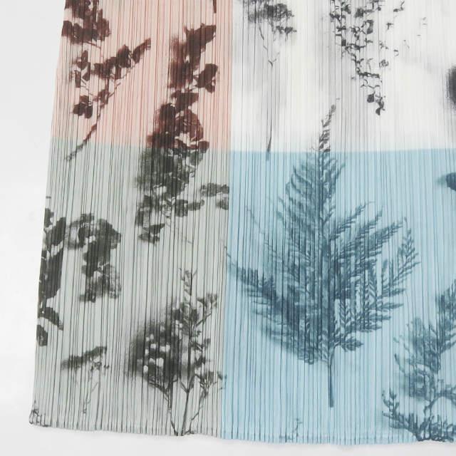 PLEATS PLEASE プリーツプリーズ 日本製 フラワープリント プリーツノースリーブワンピース PP43-JT577 3 マルチカラー チュニック g3490 |  | 07