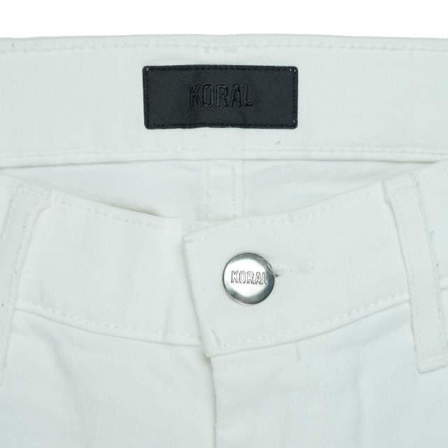 KORAL コラール アメリカ製 CIGARETTE スキニーデニムパンツ 0964 23 ホワイト 5ポケット ジッパーフライ ボトムス g3520 |  | 02