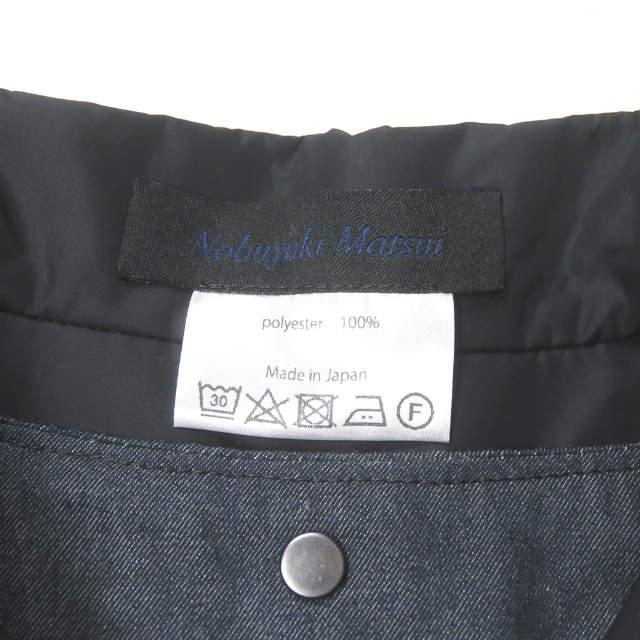 新品 NOBUYUKI MATSUI ノブユキマツイ 20SS 日本製 WATER PROOF TOP＆DENIM TOP レイヤードデニムジャケット フリー Gジャン 撥水 g3548 |  | 02