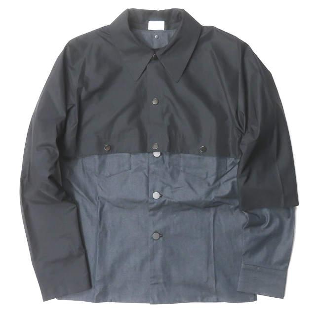 新品 NOBUYUKI MATSUI ノブユキマツイ 20SS 日本製 WATER PROOF TOP＆DENIM TOP レイヤードデニムジャケット フリー Gジャン 撥水 g3549 | 