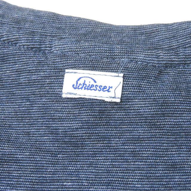 新品 Schiesser シーサー FRED - Shirt 1/2 ポケットTシャツ 152587 4/S INDIGO 半袖 クルーネック カットソー トップス g3551 |  | 07