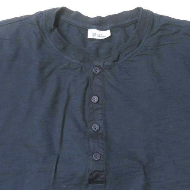 新品 Schiesser シーサー HANNO - Henley 1/2 コットンスラブ ヘンリーネックTシャツ 160906 6/L ネイビー 半袖 トップス g3555 |  | 03