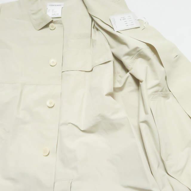 新品 YAECA CONTEMPO ヤエカコンテンポ 日本製 RAIN COAT レインコート 59540 M ベージュ ステンカラーコート アウター g3567 |  | 09