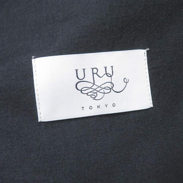 新品 URU ウル 21SS 日本製 POLYESTER FLY FRONT BLOUSON 1重仕立て 