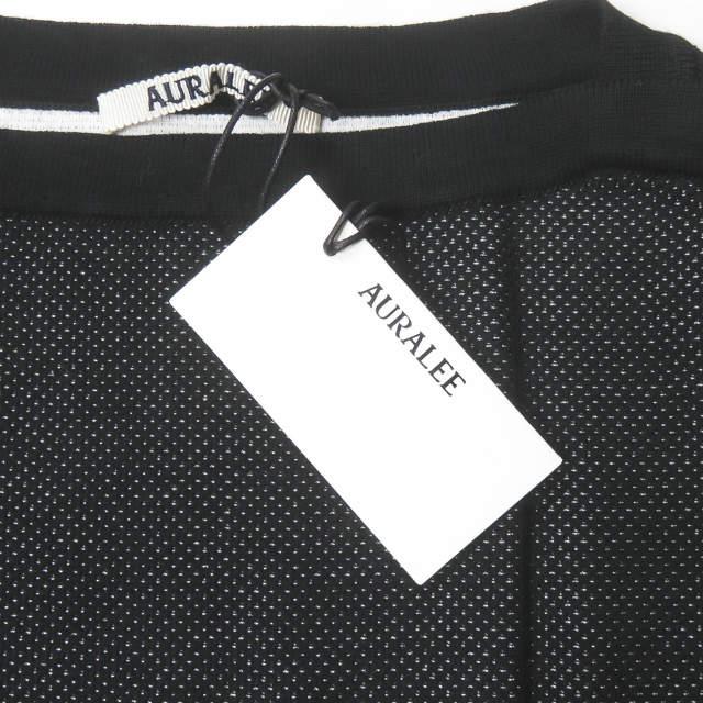 【美品】AURALEE オーラリー ボートネックT クロップ丈 白 0 美品】AURALEE オーラリー ボートネックT クロップ丈 白 0（憧れ
