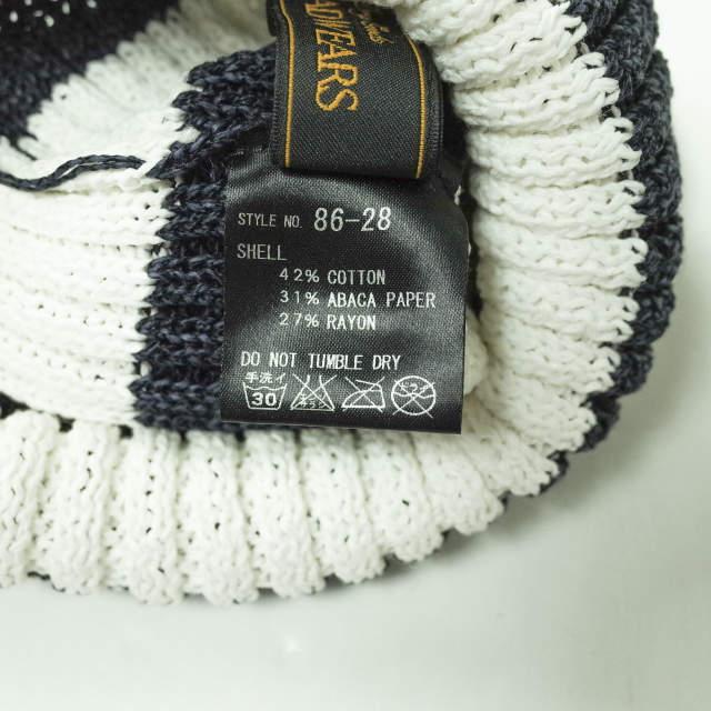C PLUS HEAD WEARS x j.s.homestead 別注 日本製 コットンペーパー ボーダーニットキャップ ニット帽 ビーニー ワッチキャップ 帽子 g3698 |  | 08