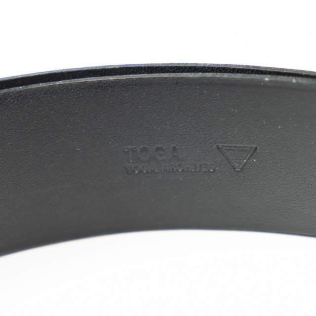 TOGA PULLA トーガ プルラ Metal buckle belt メタルバックルベルト ONE SIZE ブラウン シルバー レザー g3775 |  | 05
