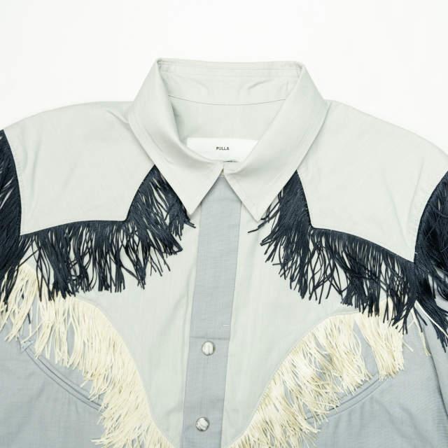 TOGA PULLA トーガ プルラ 17AW 日本製 フリンジウエスタン TOGA PULLA トーガ プルラ 17AW 日本製 フリンジウエスタン