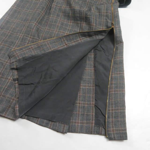 TOGA PULLA トーガ プルラ 18AW 日本製 Wool Check Dress ウールチェックドレス TP82-FH214 36 グレー 長袖 ワンピース トップス g3807 |  | 06