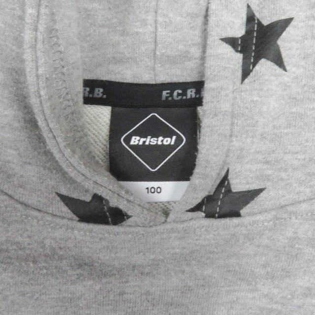 F.C.R.B. STAR HOOD PULL OVER HOODY スターロゴ プルオーバーパーカー FCRB-K189008 100 グレー F.C.Real Bristol ブリストル KID'S g3940 |  | 02