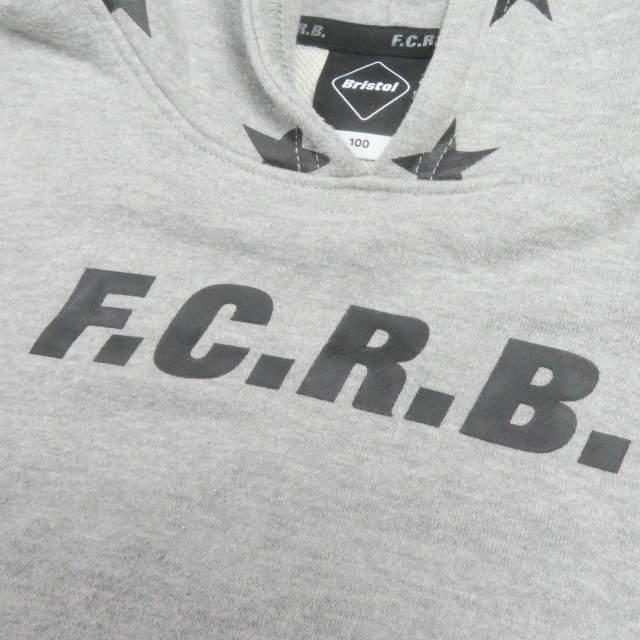 F.C.R.B. STAR HOOD PULL OVER HOODY スターロゴ プルオーバーパーカー FCRB-K189008 100 グレー F.C.Real Bristol ブリストル KID'S g3940 |  | 04