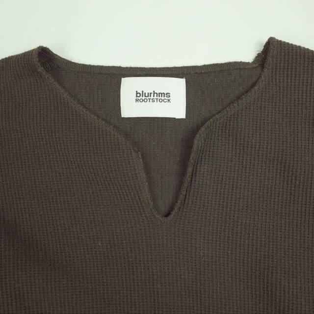 blurhmsサーマルカットソー/3/bROOTS22F15 blurhmsサーマルカットソー/3/bROOTS22F15 blurhms ROOTSTOCK