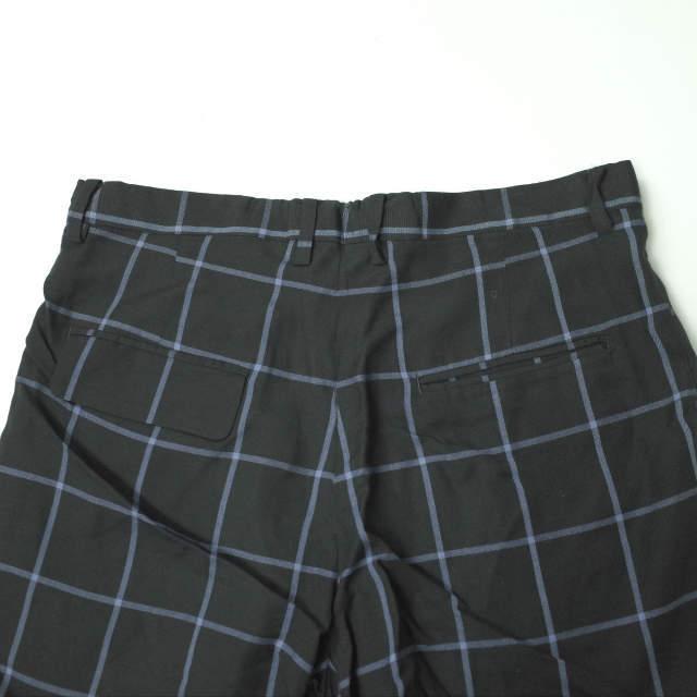 URU ウル 日本製 レーヨンチェック2タックショーツ 14SOP06 2 ブラック ショートパンツ ボトムス g4107 |  | 06