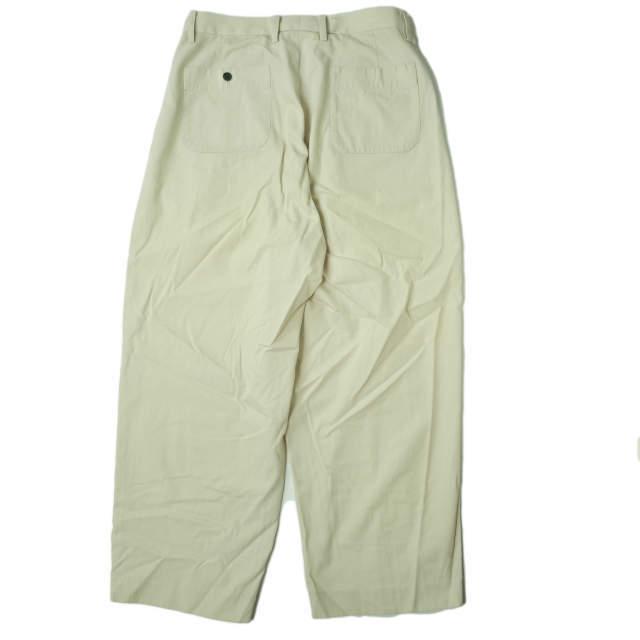 URU ウル 日本製 コットンツイルタックワイドパンツ 14FUP08 2 ベージュ テーパード ボトムス g4108 |  | 01