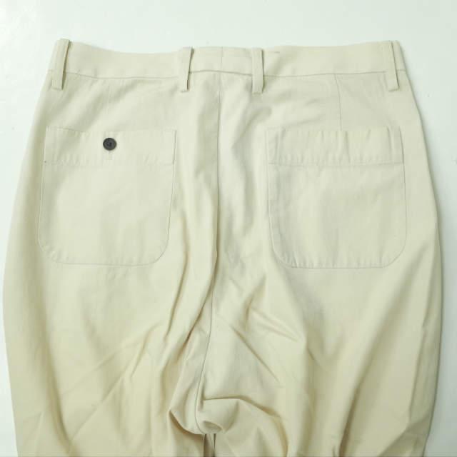 URU ウル 日本製 コットンツイルタックワイドパンツ 14FUP08 2 ベージュ テーパード ボトムス g4108 |  | 06