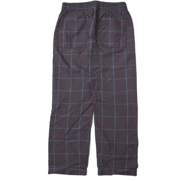 URU ウル 日本製 レーヨンチェックイージーパンツ 13FUP05 2 パープル ボトムス g4110 |  | 01